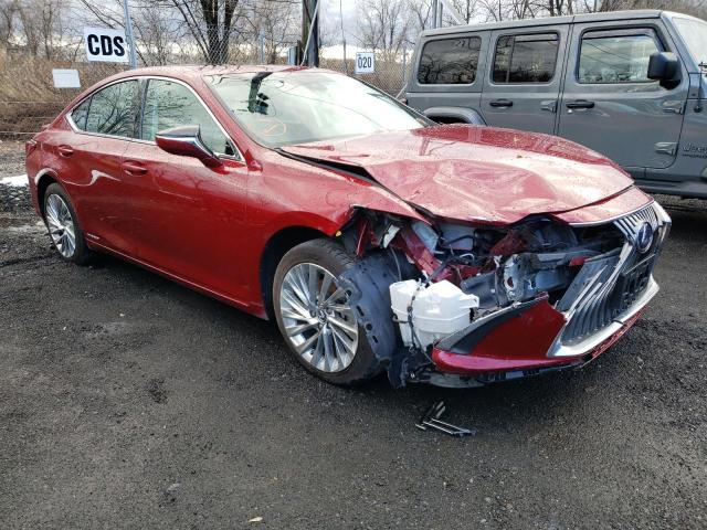 58AE21B12LU006167 - 2020 LEXUS ES 300H LUXURY RED photo 4