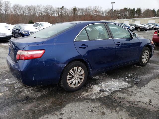 4T1BE46K17U121905 - 2007 TOYOTA CAMRY CE BLUE photo 3