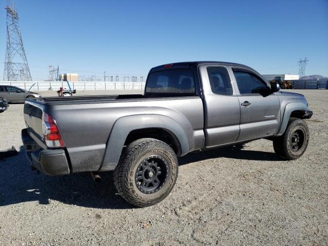 5TFUU4EN6BX016571 - 2011 TOYOTA TACOMA ACCESS CAB ნაცრისფერი ფოტო 3