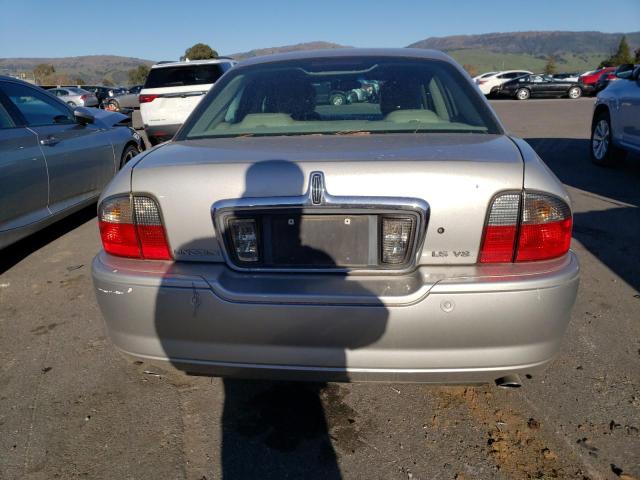 1LNHM87AX4Y681484 - 2004 LINCOLN LS Gümüş foto 6