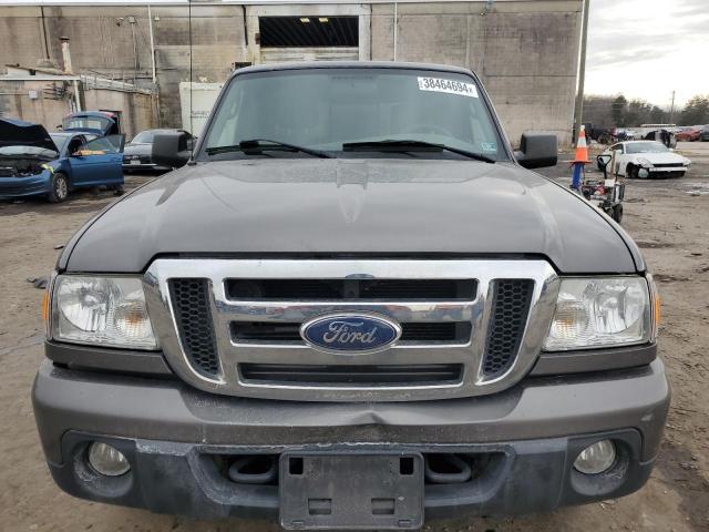 1FTLR4FE6BPA04240 - 2011 FORD RANGER SUPER CAB CHARCOAL photo 5