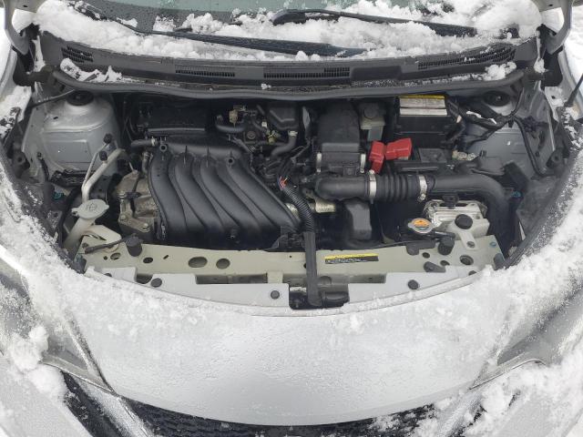 3N1CE2CP2KL364027 - 2019 NISSAN VERSA NOTE S SILVER photo 11