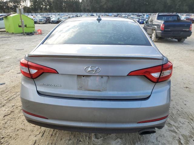 5NPE24AF9GH298460 - 2016 HYUNDAI SONATA SE SILVER photo 6