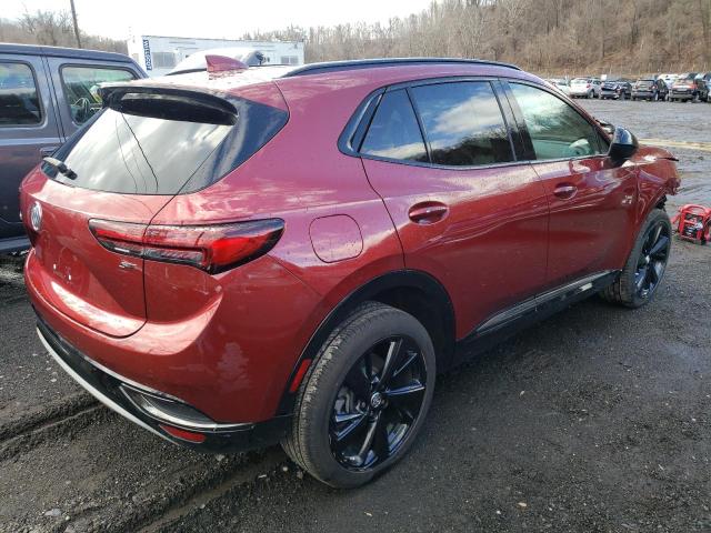 LRBAZLR44PD019296 - 2023 BUICK ENVISION PREFERRED Qırmızı foto 3