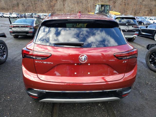 LRBAZLR44PD019296 - 2023 BUICK ENVISION PREFERRED RED photo 6