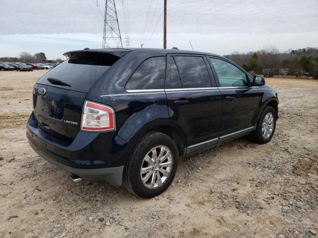 2FMDK39C08BA09457 - 2008 FORD EDGE LIMITED BLUE photo 3