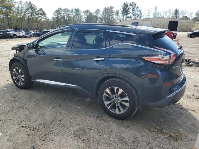 5N1AZ2MG7JN110007 - 2018 NISSAN MURANO S BLUE photo 2