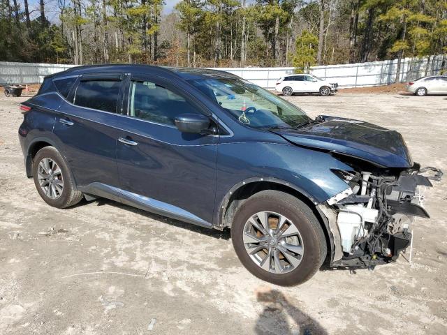 5N1AZ2MG7JN110007 - 2018 NISSAN MURANO S BLUE photo 4