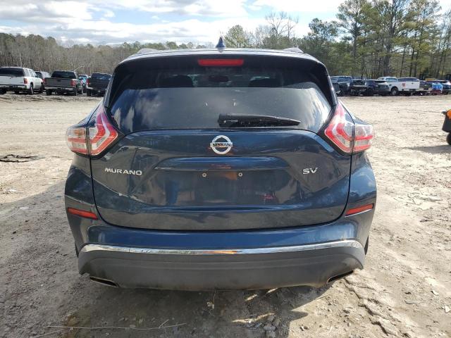 5N1AZ2MG7JN110007 - 2018 NISSAN MURANO S BLUE photo 6