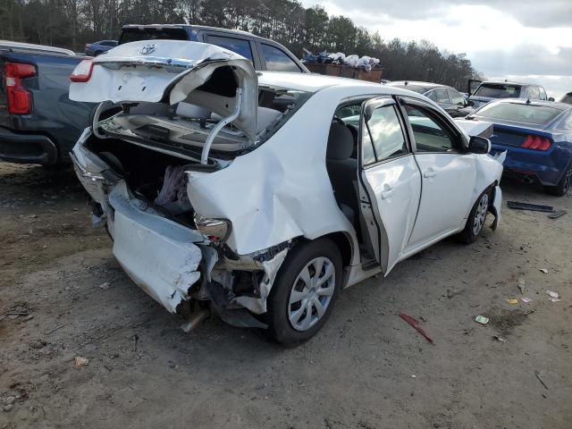 JTDBU4EE0B9127502 - 2011 TOYOTA COROLLA BASE WHITE photo 3
