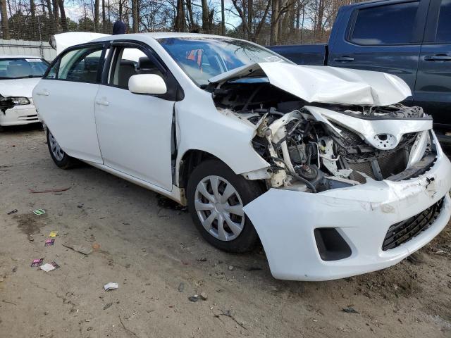 JTDBU4EE0B9127502 - 2011 TOYOTA COROLLA BASE WHITE photo 4