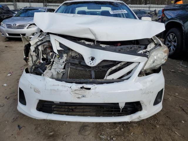 JTDBU4EE0B9127502 - 2011 TOYOTA COROLLA BASE WHITE photo 5