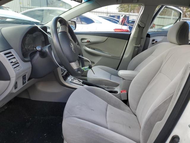 JTDBU4EE0B9127502 - 2011 TOYOTA COROLLA BASE WHITE photo 7