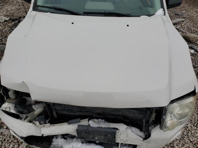 1FMCU5K35BKC55218 - 2011 FORD ESCAPE HYBRID WHITE photo 11