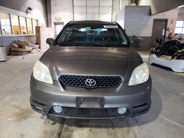 2T1KR32E54C178619 - 2004 TOYOTA COROLLA MA XR GRAY photo 5