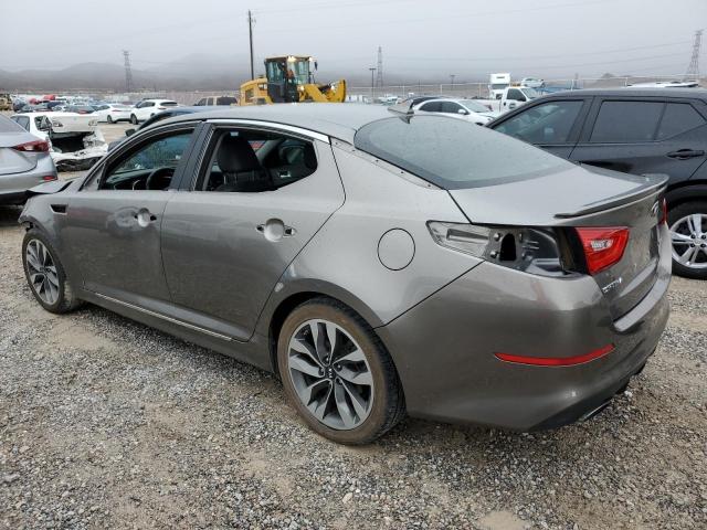 5XXGR4A79FG455007 - 2015 KIA OPTIMA SX GRAY photo 2