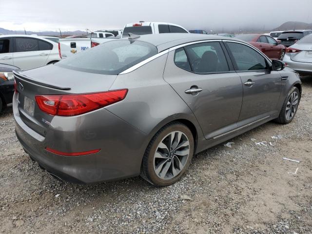 5XXGR4A79FG455007 - 2015 KIA OPTIMA SX GRAY photo 3