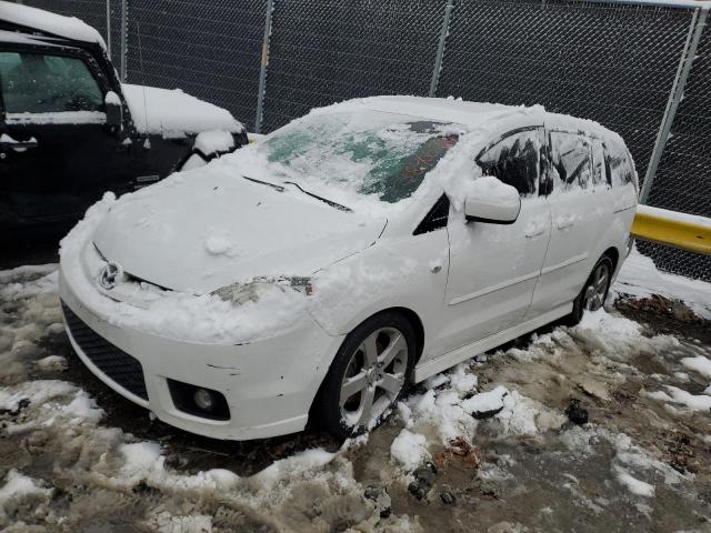 JM1CR293070158635 - 2007 MAZDA 5 WHITE photo 1