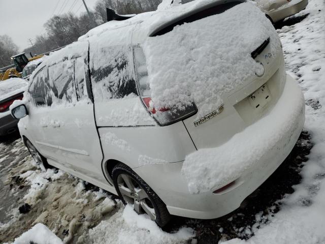 JM1CR293070158635 - 2007 MAZDA 5 WHITE photo 2