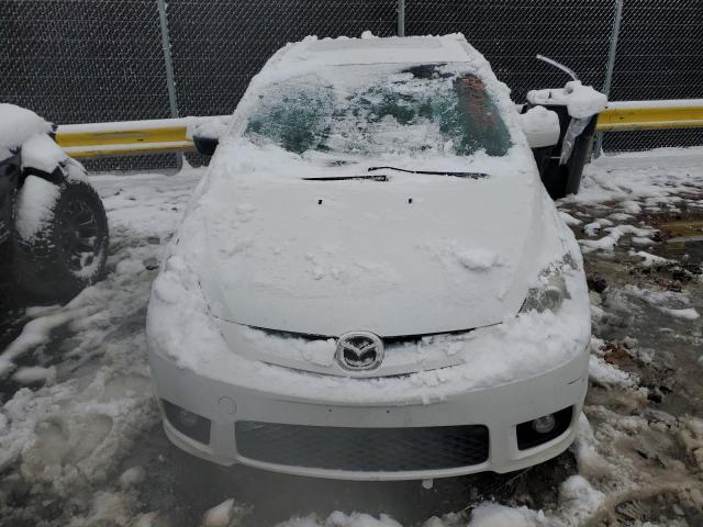 JM1CR293070158635 - 2007 MAZDA 5 WHITE photo 5