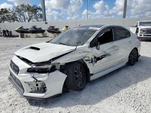 JF1VA2M66J9811379 - 2018 SUBARU WRX STI WHITE photo 1