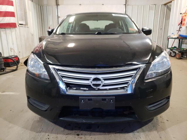 3N1AB7AP4FL690756 - 2015 NISSAN SENTRA S BLACK photo 5