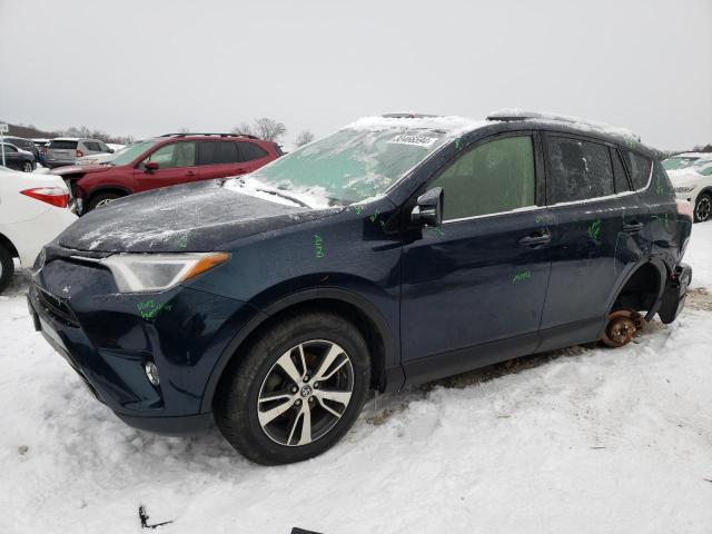 JTMRFREV7JJ184752 - 2018 TOYOTA RAV4 ADVENTURE BLUE photo 1