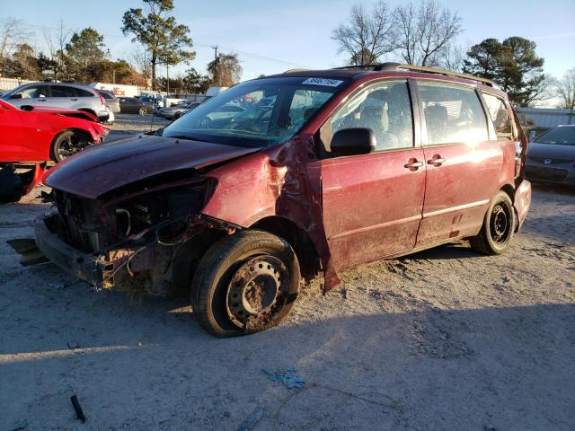 5TDZA23C96S569070 - 2006 TOYOTA SIENNA CE BURGUNDY photo 1