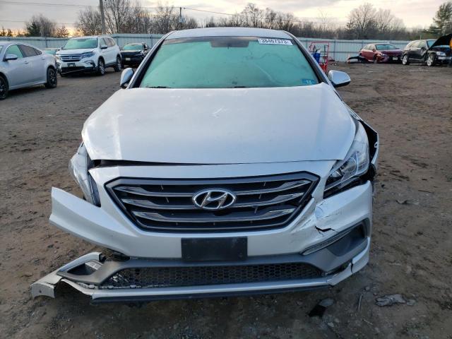 5NPE34AF7FH109848 - 2015 HYUNDAI SONATA SPORT SILVER photo 5