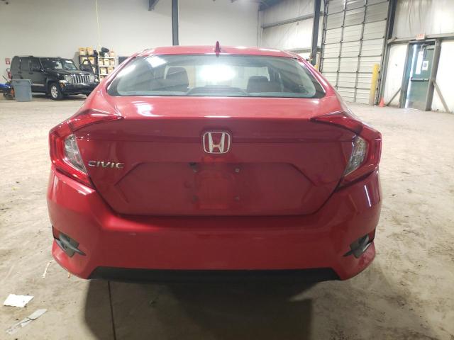 2HGFC2F71JH580293 - 2018 HONDA CIVIC EX RED photo 6