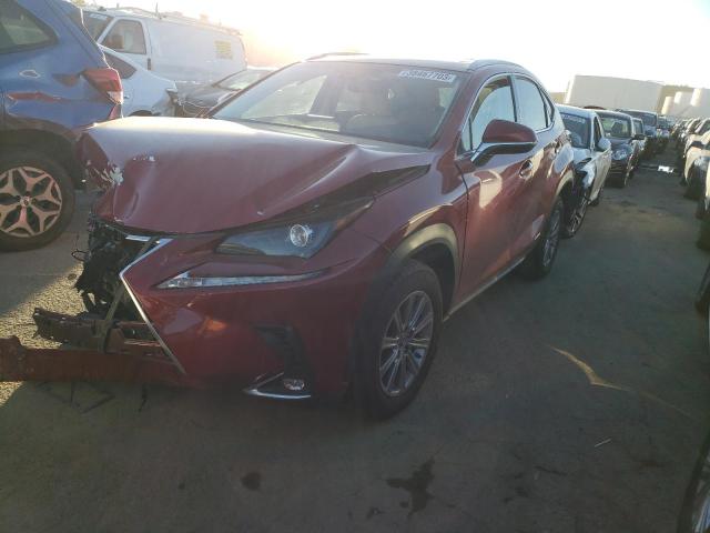 JTJBJRBZ3K2124385 - 2019 LEXUS NX 300H BURGUNDY photo 1