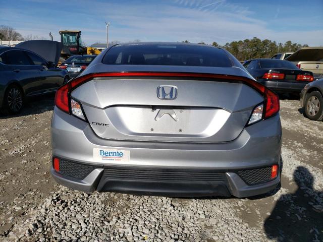 2HGFC4B56JH302621 - 2018 HONDA CIVIC LX SILVER photo 6