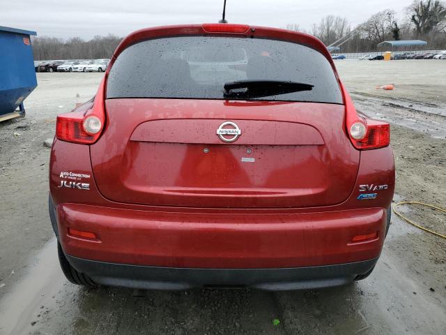 JN8AF5MV6CT108197 - 2012 NISSAN JUKE S BURGUNDY photo 6