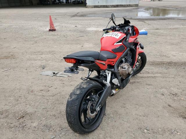 MLHRC7408J5400665 - 2018 HONDA CBR650 F RED photo 4