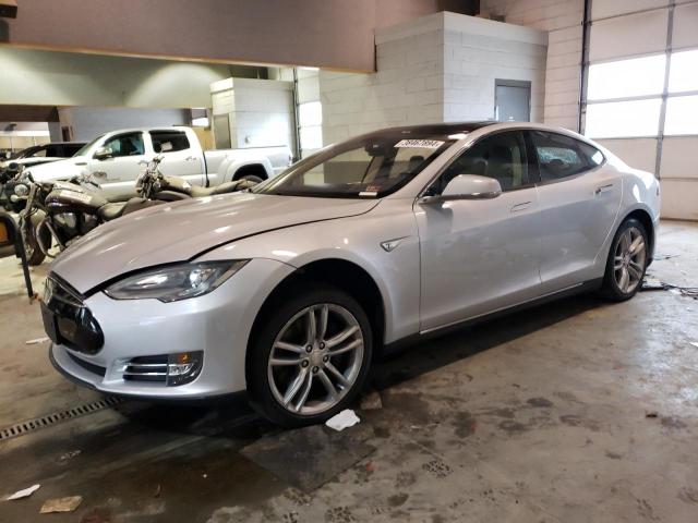 5YJSA1CN3DFP13694 - 2013 TESLA MODEL S 银色 照片 1