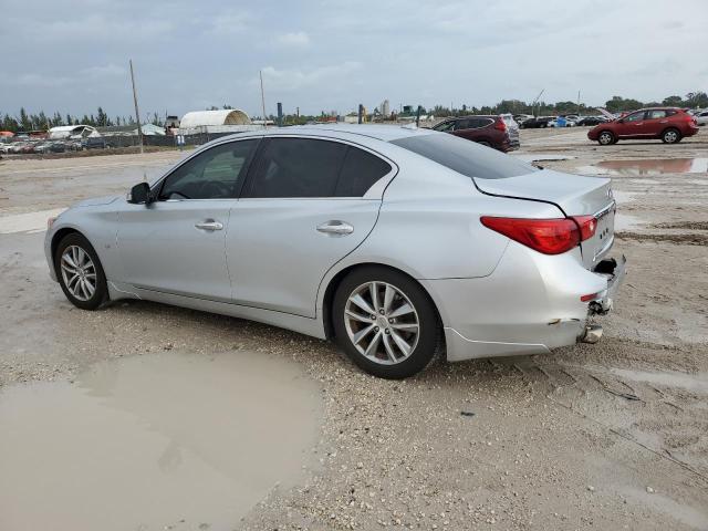 JN1BV7AP6FM344967 - 2015 INFINITI Q50 BASE SILVER photo 2