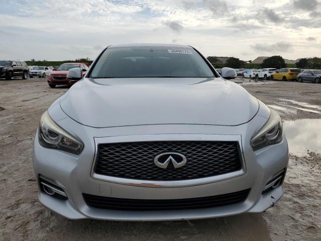 JN1BV7AP6FM344967 - 2015 INFINITI Q50 BASE SILVER photo 5