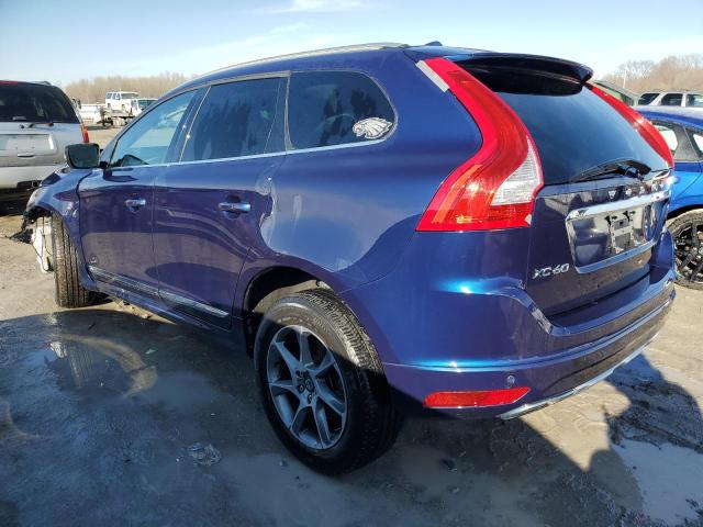 YV4902RV7F2714655 - 2015 VOLVO XC60 T6 PLATINUM BLUE photo 2