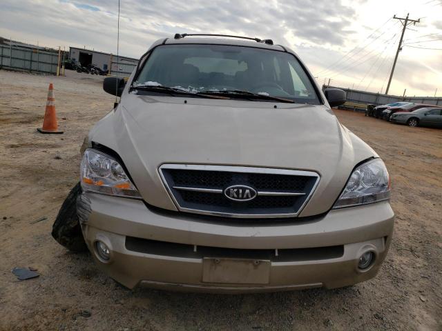 KNDJC733965572285 - 2006 KIA SORENTO EX GOLD photo 5