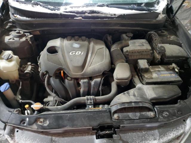 5NPEB4AC4CH489266 - 2012 HYUNDAI SONATA GLS GRAY photo 11