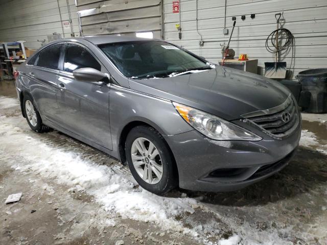 5NPEB4AC4CH489266 - 2012 HYUNDAI SONATA GLS GRAY photo 4