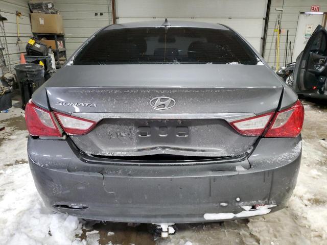 5NPEB4AC4CH489266 - 2012 HYUNDAI SONATA GLS GRAY photo 6