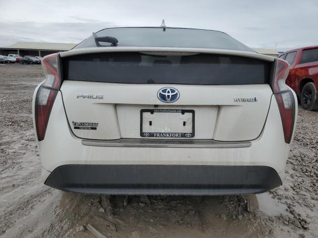 JTDKARFU0G3008659 - 2016 TOYOTA PRIUS WHITE photo 6