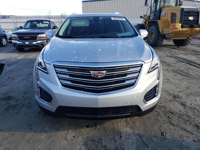 1GYKNBRS8HZ236018 - 2017 CADILLAC XT5 LUXURY SILVER photo 5