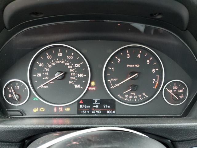 WBA3C3G58FNS76183 - 2015 BMW 320 I XDRI BLACK photo 9