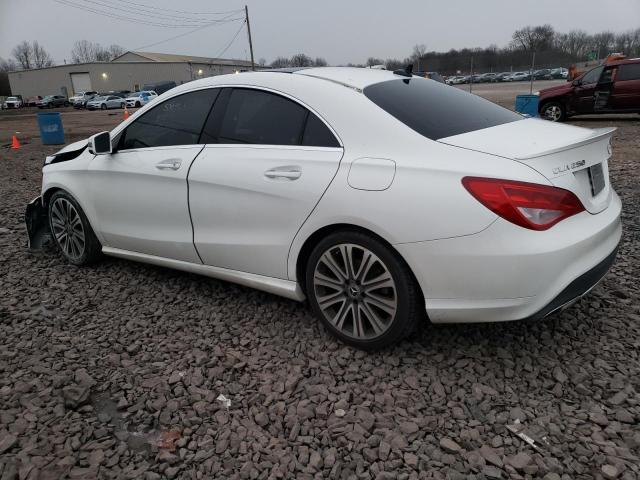 WDDSJ4GB9JN631330 - 2018 MERCEDES-BENZ CLA 250 4MATIC WHITE photo 2