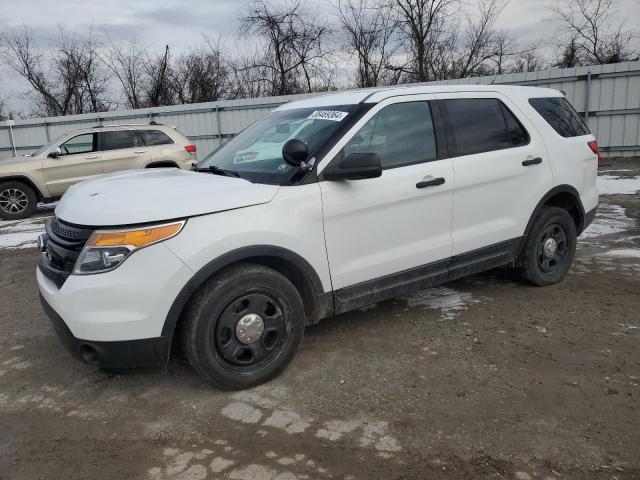 1FM5K8AR2FGC40898 - 2015 FORD EXPLORER POLICE INTERCEPTOR WHITE photo 1