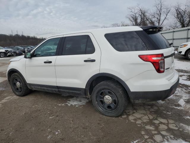 1FM5K8AR2FGC40898 - 2015 FORD EXPLORER POLICE INTERCEPTOR WHITE photo 2