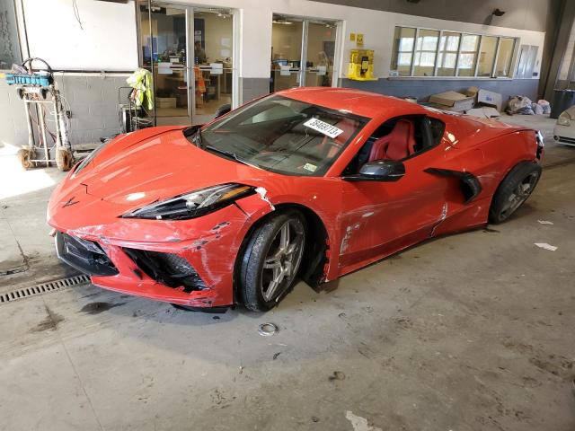 1G1YB2D41N5105283 - 2022 CHEVROLET CORVETTE STINGRAY 2LT RED photo 1