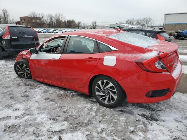 2HGFC2F70HH577315 - 2017 HONDA CIVIC EX RED photo 2